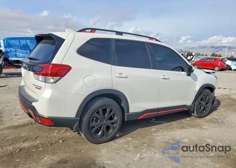 2021 Subaru Forester Sport from USA, damaged, VIN JF2SKARC6MH497599